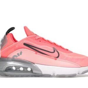 Nike Women's Coral-Pink and Black Air Max 2090 Sneakers